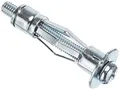 fischer HM 5x37 S - Hohlraum-Metalldübel mit Schraube zum Befestigen von Bildern, Gardinenschienen in Plattenbaustoffen - 20 Stück - Art.-Nr. 48041