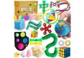 Coradoma Lernspielzeug Fidget Toys Set - Anti Stress Spielzeug Pop It Squishy Mochi Sensorik (27-St)