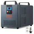 VEVOR Industrieller Wasserkühler, KH-6000, 200 W industrielles Wasserkühler-Kühlsystem mit Kompressor, 12 l Wassertankkapazität, 7,8 l/min max. Du
