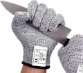 1 Paar Schnittschutzhandschuhe Unisex Gr. 10 Schnittfest EN388 Kettenhandschuhe