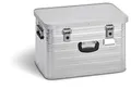 Enders Alubox TORONTO 63 L - Aluminiumbox mit 1 mm Wandstärke, extra stabil, spritzwasser- und staubdicht, Aluminiumbox mit Deckel, stapelbar - Aluminium Box #3893, Silber