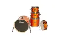 FAME Kesselsatz,Stage Series Studio Shell Set 20" BassDrum 6-Layer Birch Shells Satin Amber Chrome Hardware Free-Swinging Tom Mount Includes Tom Holder Premium Drum Kit", Schlagzeuge, Kesselsätze, Stage Series Studio Shell Set, Birch Shells, Free-Swinging Tom Mount
