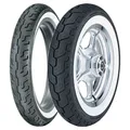 PAAR MOTORRADREIFEN DUNLOP 100/90-19 57H D401 WWW H.D. + MU85-16 77H D402 W EEY