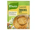 Knorr Fertiggericht, Knorr Zwiebelsuppe mit köstlichen Röstzwiebeln für 3 Teller 46g