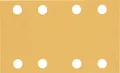 10x Schleifpapier für Bosch Schleifmaschine EXPERT C470