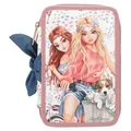 TOPModel 3-Fach Federtasche VELO FLEUR inkl. Stifte Schulbedarf Schreibwaren
