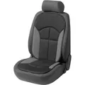 Walser - Pkw Sitzauflage Novara, Auto-sitzaufleger Schwarz/grau