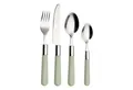 ECHTWERK Besteck-Set Bistro Besteckset 16tlg. (16-tlg), 4 Personen, Edelstahl 18/10, Kunststoff, mit Kunststoffgriffen aus hochwertigem Edelstahl für 4 Personen