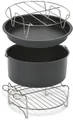 Tefal Küchenmaschinen Zubehör-Set für Heißluftfritteuse Tefal Easy Fry XL, für Easy Fry Classic EY201, Deluxe EY401, Precision EY401, XA1120