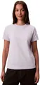 Calvin Klein Damen T-Shirt Kurzarm Archive Jersey Tee mit Rundhalsausschnitt, Violett (Lacey Lilac), XS