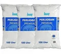 Knauf Perlite Perligran 3x 100 L 2–6 mm Bodenverbesserer für Garten & Pflanzen