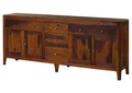 Sideboard Sheesham 200x40x80 walnuss geölt BROOKLYN #29