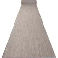 Läufer Sisal Sion Melange Flach Gewebt Beige 100cm Beige 100x440 Cm