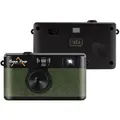 Camp Snap CS-V105 – Retro Digitalkamera im Vintage-Look, mit Vintage-Fotoeffekten, ohne Display, 8MP, USB-C, SD-Slot, grün - Grün