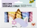 folia Einhorn Straßenmalkreide farbsortiert 380509