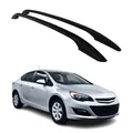 Alu Dachreling Relingträger für Opel Astra K 2015-2021 Schrägheck Schwarz