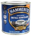 0,25L Hammerite Metallschutz Lack silber glänzend Metallschutzlack Lack