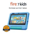 Amazon Fire 7 Kids Kinder Tablet (2022) WiFi 16 GB blaue Hülle . ohne Werbung