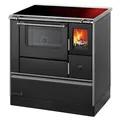 Wamsler K176 F/A 90 Küchenofen Schwarz Glaskeramik Backfach links