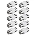 10x KOAX Adapter SAT TV Antennen Kabel Verbinder Kupplung Koaxial Buchse