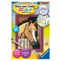 Ravensburger Malen nach Zahlen 29685 - Pferd im Stall - Kinder ab 9 Jahren