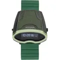 Adora AC1000 1-206076-001 Herren Uhr Autofahreruhr Quarz Metall Silikon 3Bar - Grün