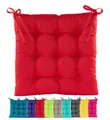 JACK Stuhlkissen JACK Outdoor 38x38cm Sitzkissen Lounge Kissen Sitzkissen Wasserfest, mit Lotus Effekt, robust, strapazierfähig, für Innen & Außen