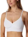 Schiesser Damen Bustier Spaghettiträger mit herausnehmbaren Pads - Invisible Soft