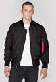 Alpha Industries Herren Jacke Ma-1 TT, Schwarz (Black 03), Large