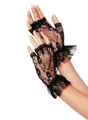 Fingerlose Netzstrumpf Handschuhe