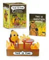 KC Green This Is Fine Talking Figurine (Mixed Media Product) RP Minis