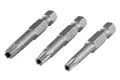 wolfcraft Bit-Set, TORX-mit-Bohrung (Größe 25/27 / 30), 3-tlg. I 1262000 I 3 Solid-Bits, 50 mm