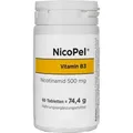 NICOPEL Nicotinamid 500 mg Kapseln, 60 St PZN 15373706