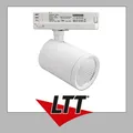 ISOLED 3-PH Schienen-Strahler, 35W, 60°, weiß matt, 4000K, CRI90