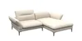 FLEXLUX Ecksofa Salino, Funktionssofa mit Recamiere, Relaxsofa, Ecksofa, Sofa mit Arm- und Kopfteil-Verstellungen, Kaltschaum & Stahl-Wellen