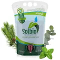 Solbio Original Sanitärflüssigkeit für Campingtoilette 0,8l 100% Bio & Vegan - Biologisch abbaubarer Sanitärzusatz mit Duft von Eukalyptus, Kiefer und Minze