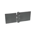 Ganter Normelemente | Scharnier zum Anschweißen - GN 1366-ST-160-50-A-BL | Stahlprofil | BxL: 160x50 mm
