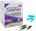 SD CodeFree Blutzuckerteststreifen 50 Stk. + 50 Blutlanzetten Gr. 28G