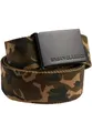 Urban Classics Gürtel Canvas Belt Unisex, woodcamo/blk, Einheitsgröße