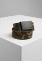 Urban Classics Gürtel Canvas Belts Wood Camouflage/Black