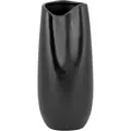 Beliani Dekovase, Schwarz, Stein, Mode, 32 cm, Dekoration, Vasen, Keramikvasen