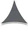 SONNENSCHUTZSEGEL 3 x 3 x 3 m, wasserdicht, anthrazit, UV-Schutz 95 %
