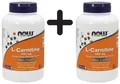 2 x NOW Foods L-Carnitine, 500mg - 180 caps (263,75 EUR/kg)