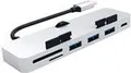 Satechi Aluminum Type-C Clamp Hub Pro - Hub - 3 x SuperSpeed USB3.0 + 1 x USB-C - Desktop (ST-TCIMHS)