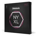D'Addario NYXL0942-3P Nickel Wound E-Gitarrensaiten, Super Light, 9-42, 3 Sets