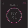 Saiten E-Gitarre D'Addario NYXL0942-3P 3-Pack Gitarrensaiten E- Gitarre NEU