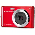 Agfaphoto Realishot DC5200 - Digitalkamera - 21 MP - 8-facher Zoom - LCD-TFT-rot