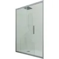 Duschtür Gleittür Pvc Cm Klarglas Silver Deco