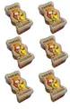 Haribo Goldbären Bärendose 450g im 6er Pack - Lecker-fruchtige Geschmacksrichtungen - Geschenk, Unterwegs, Geburtstag - 6 x 450g