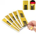 Nagel-Schablonen (200 Stück), Verlängerung Golden Schablonen für die künstliche
